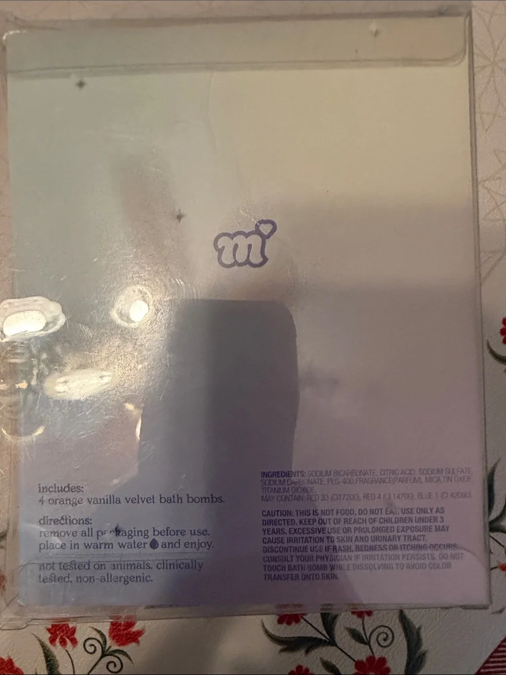 Mi Gem Shape Bath Bomb Trio - Purple, Pink, Blue